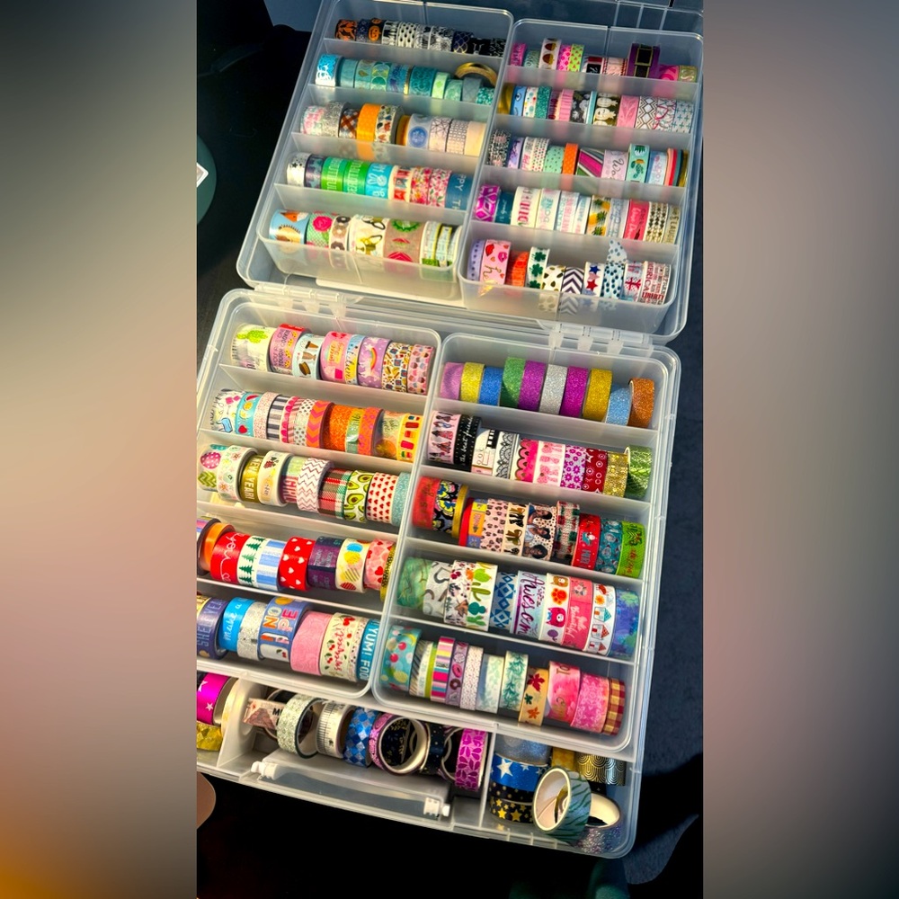 222 Pcs Washi Tapes Rolls